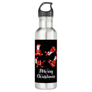 Botella De Agua Yoga Navidades Fitness
