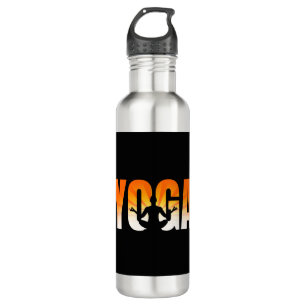 Botella De Agua Yoga Sunshine