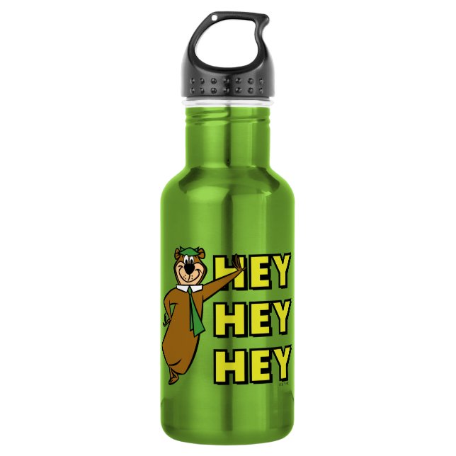 Botella De Agua Yogi Bear Hey Hey (Anverso)