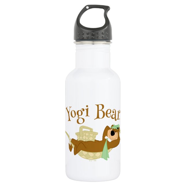 Botella De Agua Yogi Bear Picnic Hammock Nap Time (Anverso)