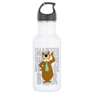 Botella De Agua Yogi "Más Inteligente Que El Oso Medio"