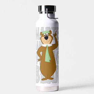 Botella De Agua Yogi "Más Inteligente Que El Oso Medio"