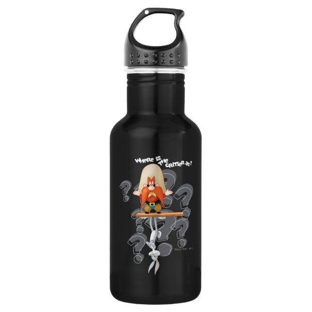 Botella De Agua Yosemite Sam Buscando "Critter" BUGS BUNNY™ (Anverso)