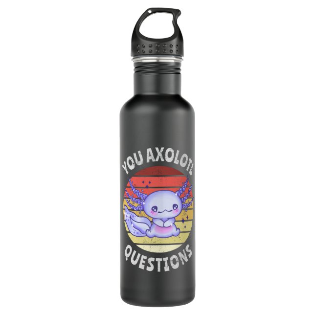 Botella De Agua You axolotl questions (Anverso)