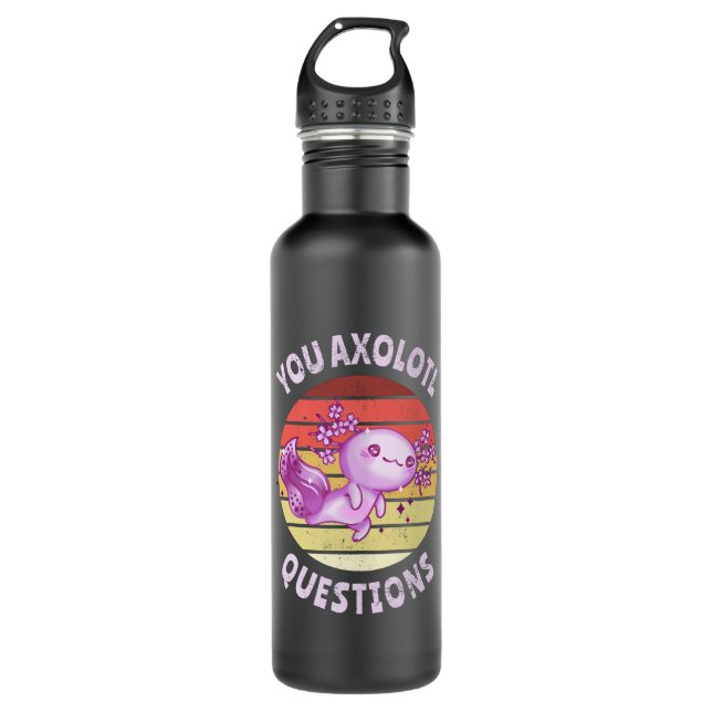 Botella De Agua You axolotl questions (Anverso)