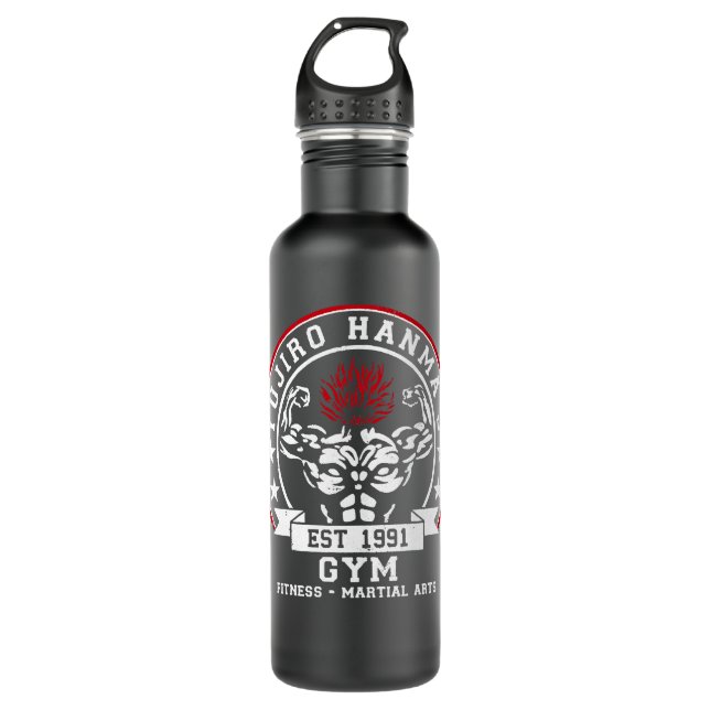 Botella De Agua Yujiro hanma gym (Anverso)
