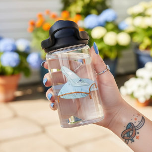 Botella De Agua Zapatilla de Cristal
