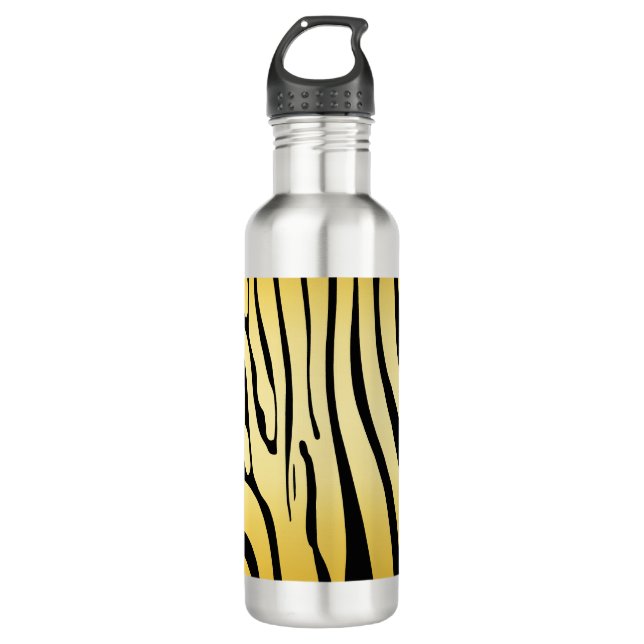 Botella De Agua Zebra Zebra Yellow (Anverso)