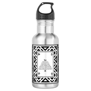 Botella de agua Zen