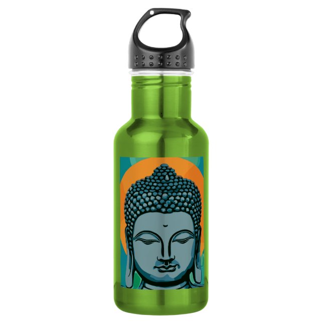 Botella De Agua Zen Buddha Head (Anverso)