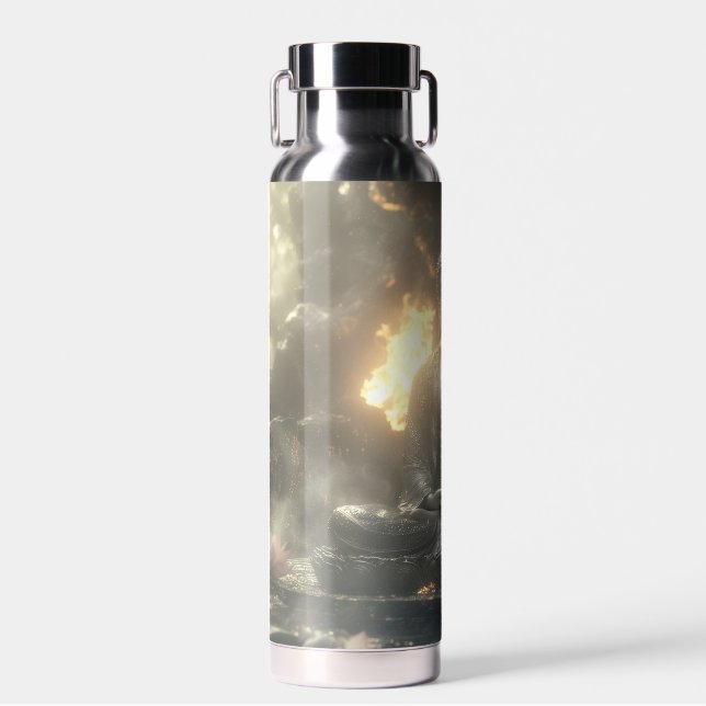 BOTELLA DE AGUA ZEN - BUDISMO - MEDITACIÓN (Delantero)