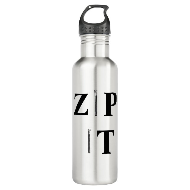 BOTELLA DE AGUA ZIP IT (Anverso)