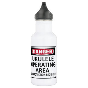 Botella De Agua Zona de operaciones de Ukulele