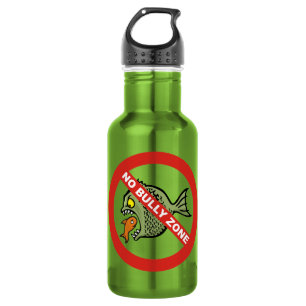 Botella De Agua Zona Libre de Acoso