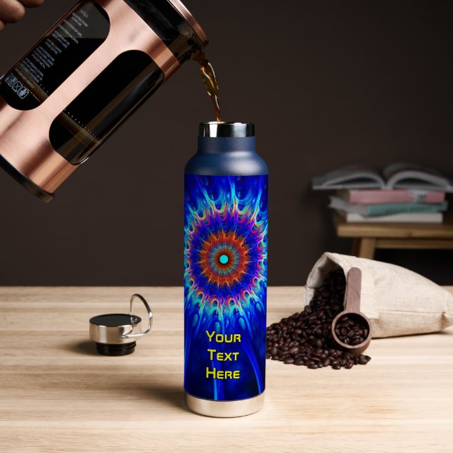 Botella De Agua Zona Radiativa (Café (girado))