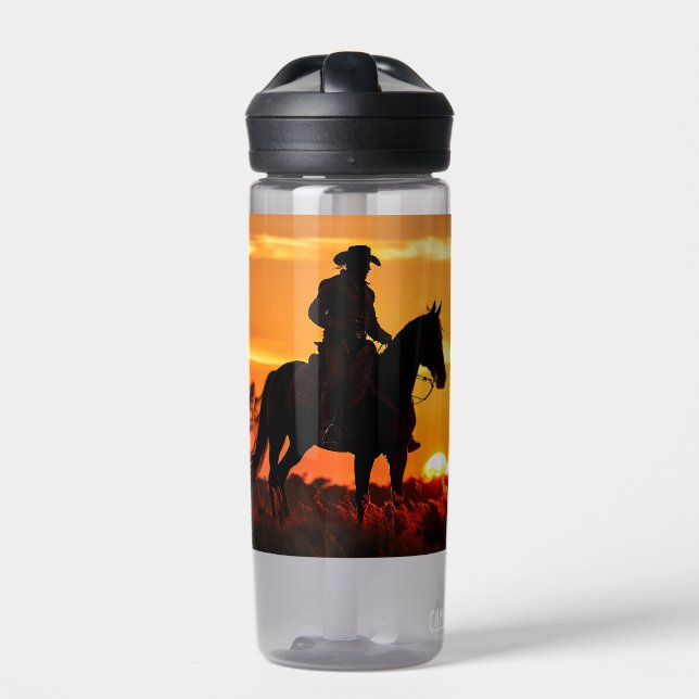 Botella De Agua ZOYNK Cowboy Sunset 0023384 (Delante)