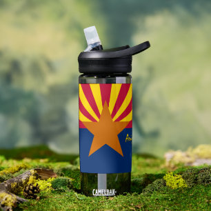 Botella de Arizona, bandera patriótica de Arizona