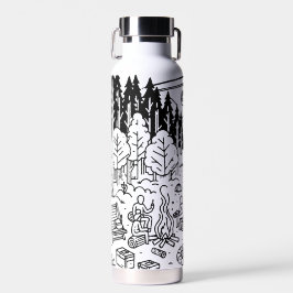 botella de camping