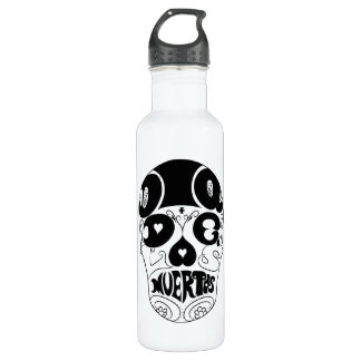 Botella de Dia De Los Muertos Skull