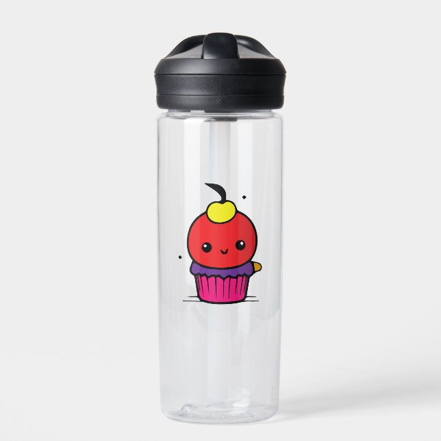 Botella de dibujos animados de agua (Delante)