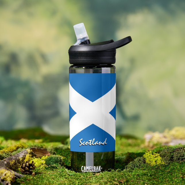 Botella de Escocia, bandera patriótica escocesa (Exterior)