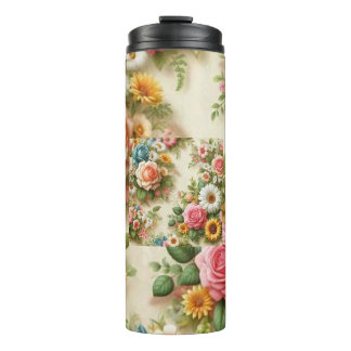 Botella de flores