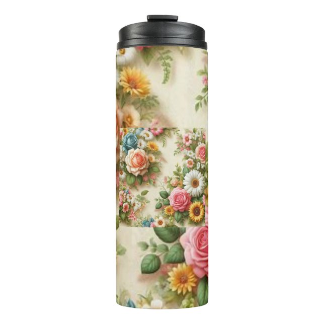 Botella de flores (Anverso)