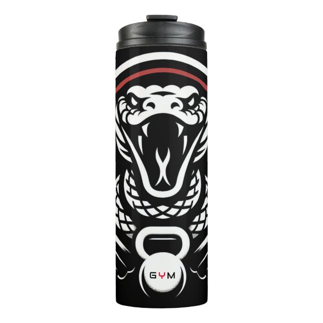 Botella de gimnasio Mug para bebidas de proteína (Anverso)