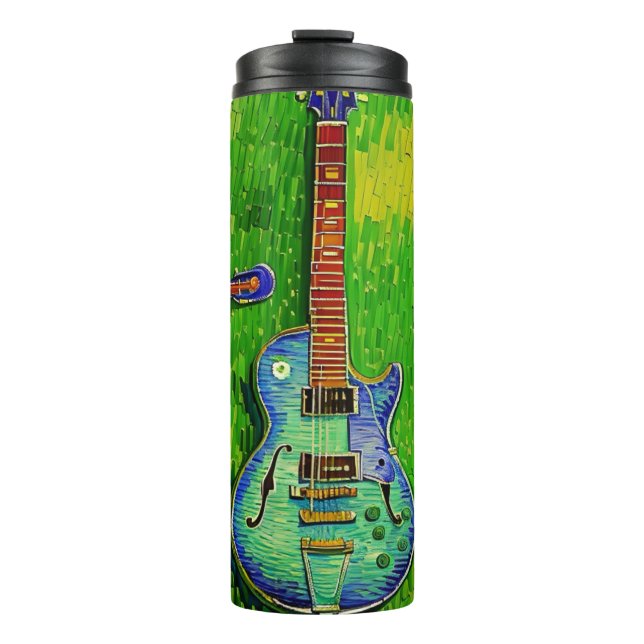 Botella de Guitarist Greens (Anverso)