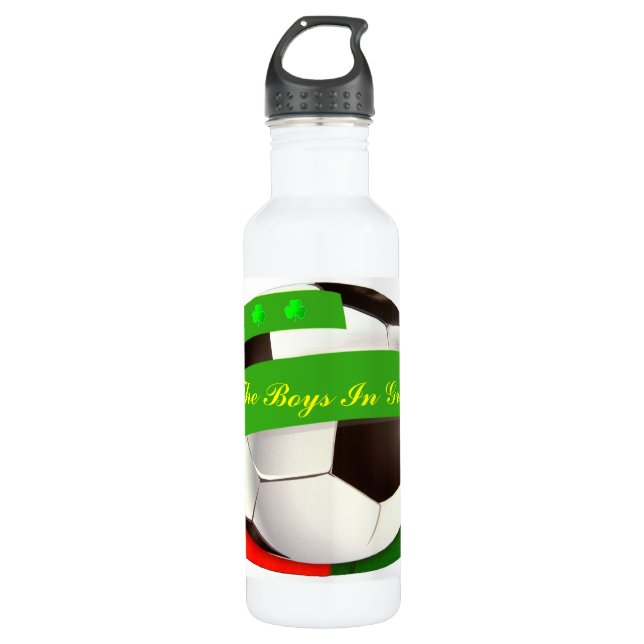 Botella de la Libertad de Fútbol de Irlanda (Anverso)