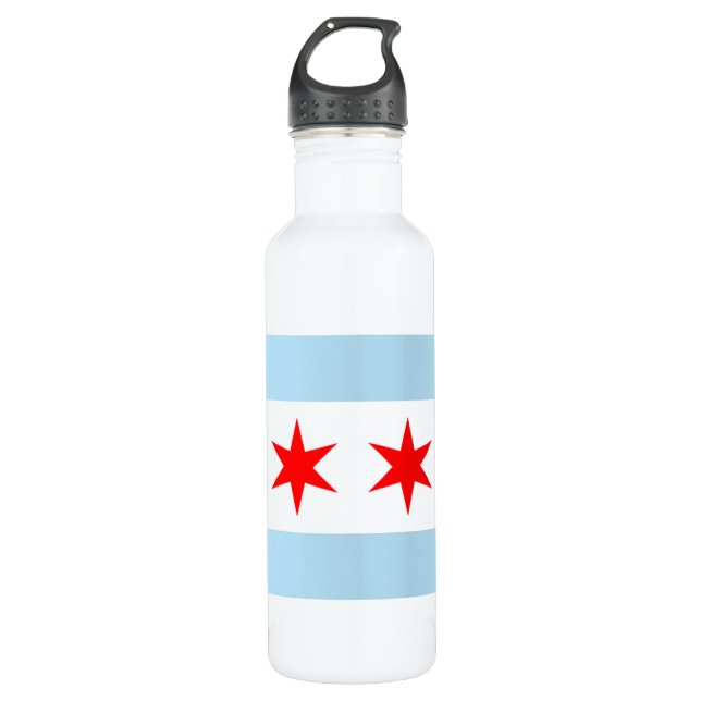Botella de la libertad de la bandera de Chicago (Anverso)