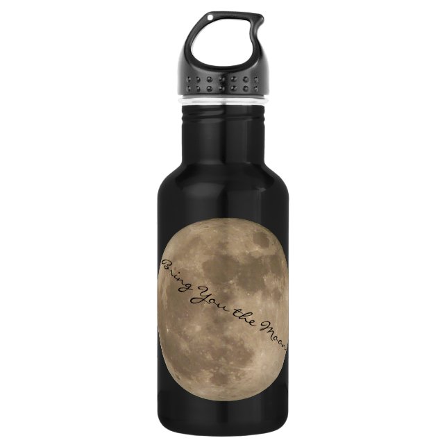 Botella de la luna Personalizado botella de agua d (Anverso)