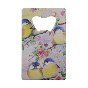 Botella de pájaros pequeños abridor