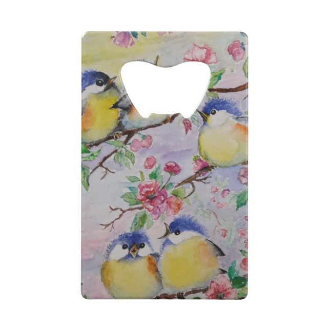 Botella de pájaros pequeños abridor (Anverso)