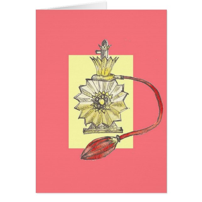 botella de perfume de los años 20 (Frente)