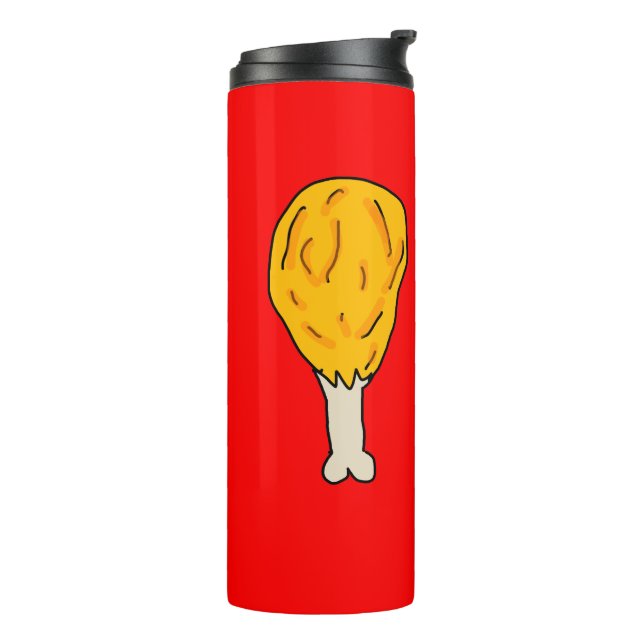 botella de pierna de pollo (Rotado hacia la izquierda)