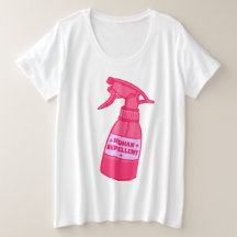 Botella de spray repelente humano humor sassy