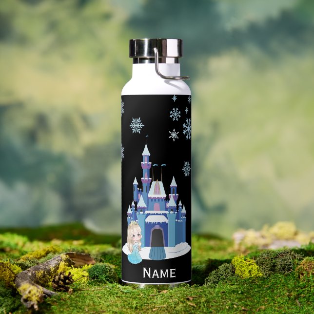 Botella Deportiva Nombre Personalizado (Exterior)