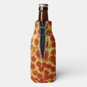 Botella o neverita de bebidas aislada impresión d