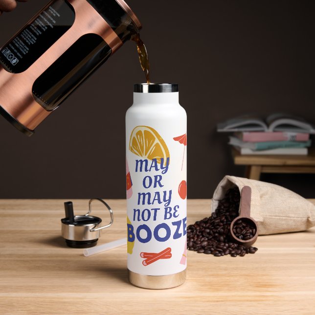 Botella personal de agua amarillo rojo cobalto (Café)