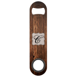 Botella personalizada Abridor Barn Wood Country Ru
