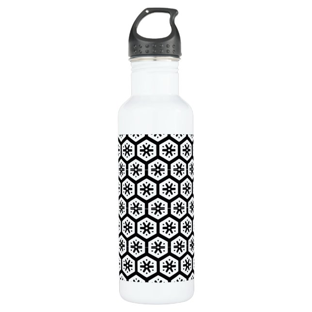 Botella - Snowflake gráfico (Anverso)