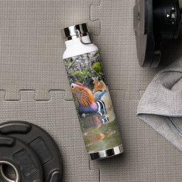 Botella termal Thor con foto de un pato mandarín