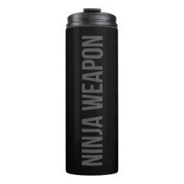 Botella Térmica Arma Ninja
