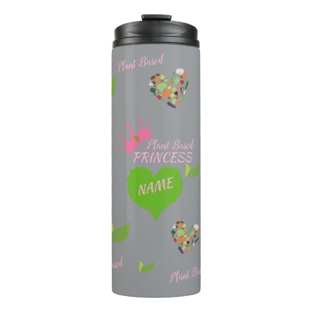Botella Vegana Personalizada - Taza Termo (Anverso)