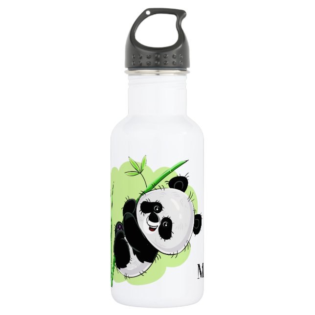 Botellas de agua conocidas de encargo de la panda (Anverso)