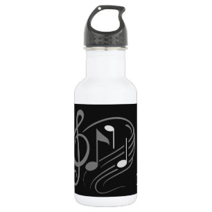 Botellas de agua conocidas de encargo de las notas