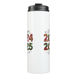 Botellas de agua de año nuevo