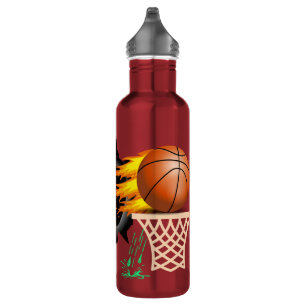 Botellas de agua de baloncesto