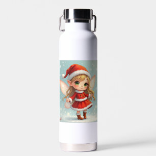 Botellas de agua de hadas para navidades
